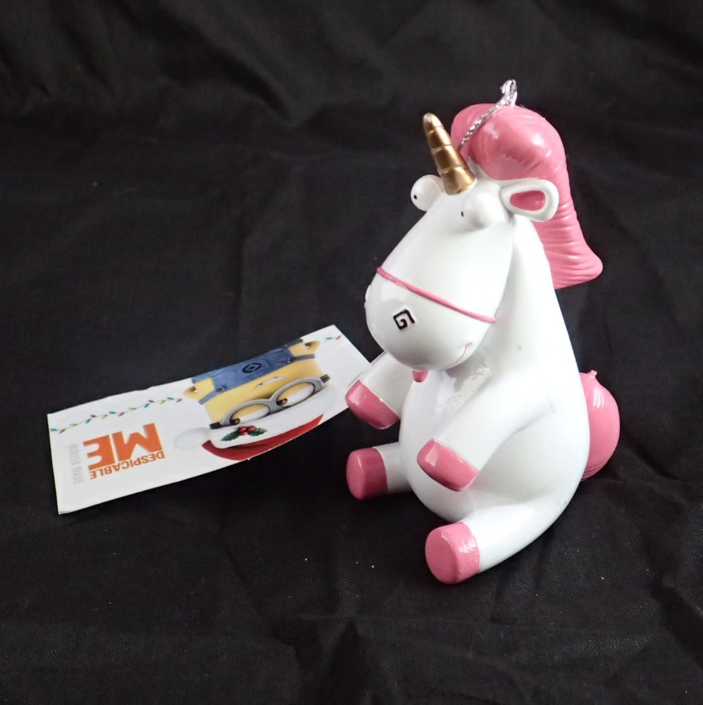 Despicable Me Unicorn Ornament - NWT